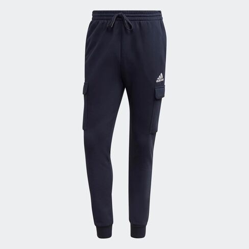 بنطال Adidas Essentials Fleece Cargo - رجالي كاجوال 4XL رمادي متوسط ​​أسود منقط in Saudi Arabia
