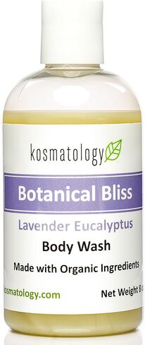 Botanical Bliss (Lavender-Eucalyptus) Organic Body Wash, 8 fl oz in Saudi Arabia