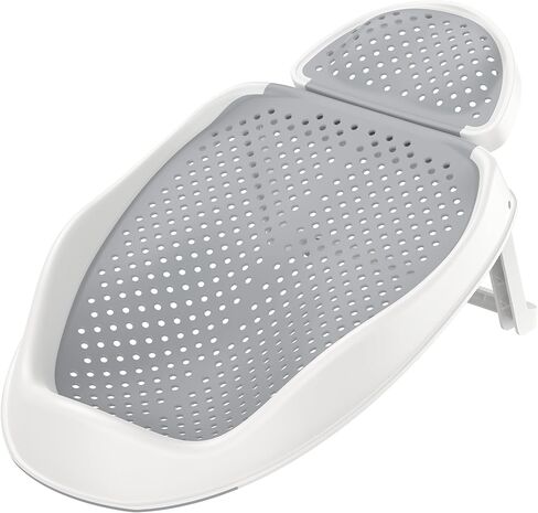 Foldable Baby Bathtub Support, Ergonomic Mesh Infant Bathtub, Portable Baby Bath Tub for Newborn Babies 0-6 Months, Grey in Saudi Arabia