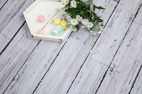 Kate Photography Mat Vintage Wood Rubber Mat for Photography White and Green Retro Photo Wood Floor Mat Photo Studio Props 5x4ft in Saudi Arabia