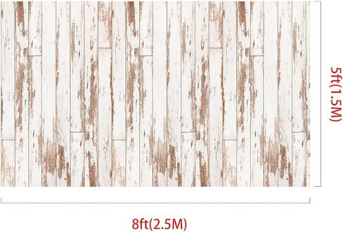 Kate Photography Mat Vintage Wood Rubber Mat for Photography White and Green Retro Photo Wood Floor Mat Photo Studio Props 5x4ft in Saudi Arabia