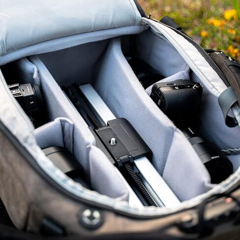 ZEAPON Motorized Micro 2 Plus Camera Slider, 54cm/21in Travel Distance, 4.5kg Carrying Capacity 39 Decibels Motor 30s Magnetic Quick Release Secure Locking 3 Adjustable Speeds in Kuwait