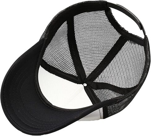 UTOWO 5 Panel Adjustable Baseball Cap Snapback Trucker Hat Mesh Trucker Cap for Baby Girls Boys fit for 2-5T in Saudi Arabia