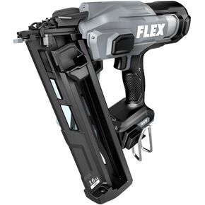 FLEX 24V Brushless Cordless 16 Gauge 1-1/4-inch to 2-1/2-inch Angled Finish Nailer Tool Only, Battery and Charger Not Included - FX4321A-Z