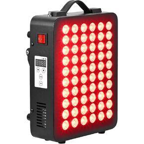Red Light Therapy Full Body, Dual Chip Clinical Grade LED Therapy Panel with 200 LEDs 660nm 850nm Red Near Infrared Light Device for Body, Pain, Skin, Recovery, Sleep