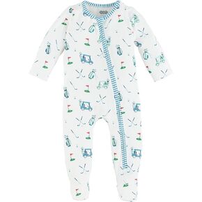 Mud Pie Boys Blue Golf Baby Sleeper