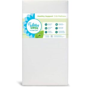 Lullaby Earth Baby Crib Mattress - Lightweight Infant & Toddler Mattress - Waterproof Baby Bed Mattress for Crib - Non-Toxic Mattress for Baby and Toddler Bed - 52" x 28"