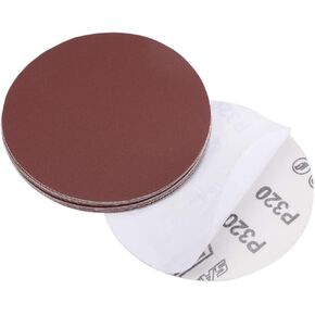 uxcell 5-Inch PSA Sanding Disc Aluminum Oxide Adhesive Back Sandpaper 1200 Grit 15 Pcs