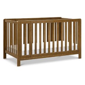 Carter's by daVinci Colby Grow 6-in-1 Convertible Bassinet to Crib in Walnut, GREENGUARD Gold Certified, Removable Wheels in Kuwait