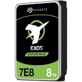 Seagate Exos 7E8 6TB Internal Hard Drive Enterprise HDD – CMR 3.5 Inch 512E SATA 6Gb/s 7200 RPM 128MB Cache for Enterprise, Data Center – Frustration Free Packaging (ST6000NM021A)