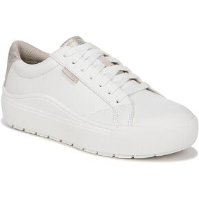 Scholl's Shoes Womens Time Off حذاء رياضي أبيض/ذهبي 9 M
