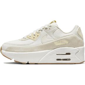 Nike Air Max 90 LV8 Women's Shoes (FD4328-101, Summit White/Black/Wolf Grey/Smoke Grey) Size 9.5