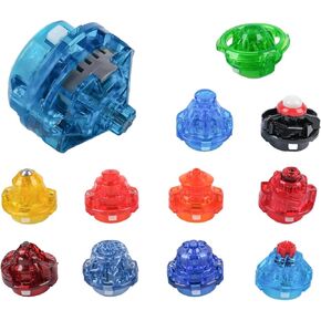 12 Pieces Battling Burst Top Tips Spinning Top Accessories Gyro Burst Toys Parts
