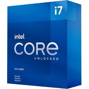Intel® Core™ i7-11700KF Desktop Processor 8 Cores up to 5.0 GHz Unlocked LGA1200 (Intel® 500 Series & Select 400 Series Chipset) 125W