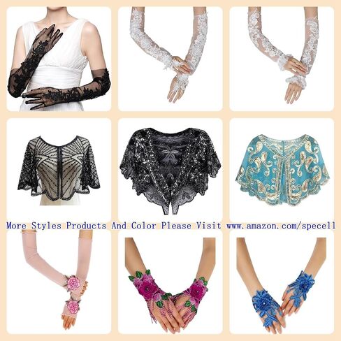 Specell قفازات طويلة من الدانتيل الرمادي بدون أصابع للنساء، قفاز بدون أصابع، قفازات الزفاف، قفازات دانتيل للنساء، قفاز دانتيل بدون أصابع، قفاز دانتيل، قفاز دانتيل بدون أصابع، قفازات دانتيل بدون أصابع، قفازات بدون أصابع. in Kuwait