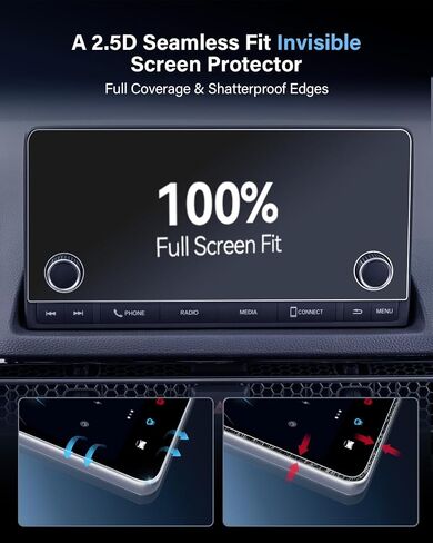 2Pcs 7" Screen Protectors for Polaris RZR PRO XP/R Turbo Sportsman Ranger General Xpedition Ride Command Snowmobile 7S 2019-2024 9H Tempered Glass - Matte/Anti-glare/Anti-fingerprint in Saudi Arabia