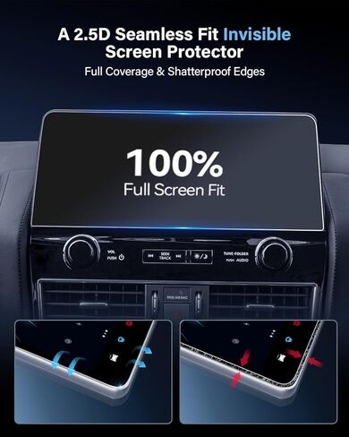 2Pcs 7" Screen Protectors for Polaris RZR PRO XP/R Turbo Sportsman Ranger General Xpedition Ride Command Snowmobile 7S 2019-2024 9H Tempered Glass - Matte/Anti-glare/Anti-fingerprint in Kuwait