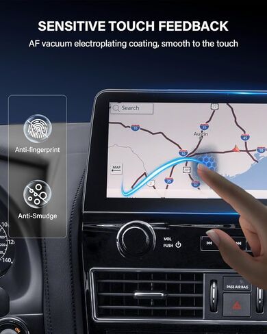 2Pcs 7" Screen Protectors for Polaris RZR PRO XP/R Turbo Sportsman Ranger General Xpedition Ride Command Snowmobile 7S 2019-2024 9H Tempered Glass - Matte/Anti-glare/Anti-fingerprint in Kuwait