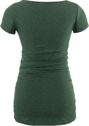 Funny Maternity Shirts for Women - Pregnancy Must Haves Gifts for Pregnant Mom Comfortable Ruched Sides Tops in Kuwait