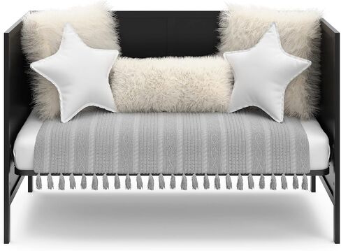 مجموعة أساسيات حضانة Graco Theo Crib and Mattress (أسود) - مرتبة سرير أطفال ومرتبة معتمدة من GREENGUARD Gold، أسرة مع مرتبة متضمنة، سرير أطفال قابل للتحويل، مراتب أطفال لسرير الأطفال in Saudi Arabia