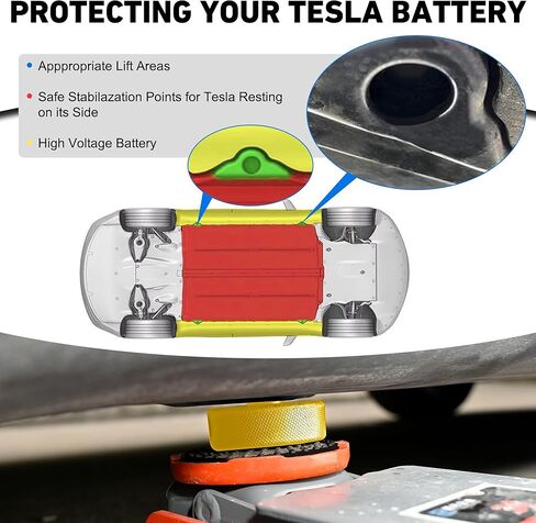 منصات رفع DEDC متوافقة مع أدوات الإطارات لطراز Tesla 3/S/X/Y in Kuwait