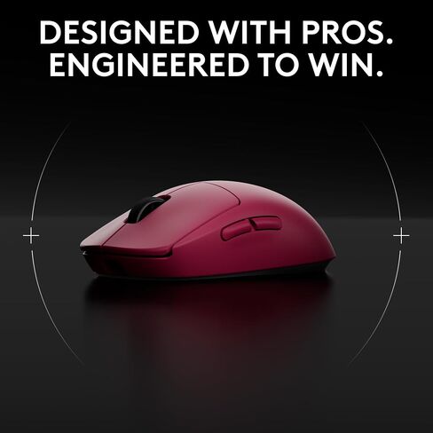 Logitech G PRO 2 Lightspeed Wireless Gaming Mouse, Right- or Left-Handed Mouse with up to 4 Customizable and Switchable Magnetic Side Buttons, 32k DPI Sensor, USB-C Charging, for PC/Mac - White in Saudi Arabia