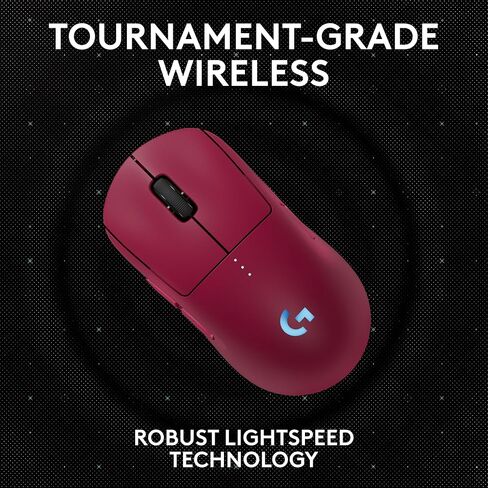 Logitech G PRO 2 Lightspeed Wireless Gaming Mouse, Right- or Left-Handed Mouse with up to 4 Customizable and Switchable Magnetic Side Buttons, 32k DPI Sensor, USB-C Charging, for PC/Mac - White in Saudi Arabia