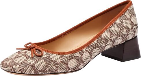 Coach Women's Ava Mini Signature Jacquard Ballet Pump in Saudi Arabia