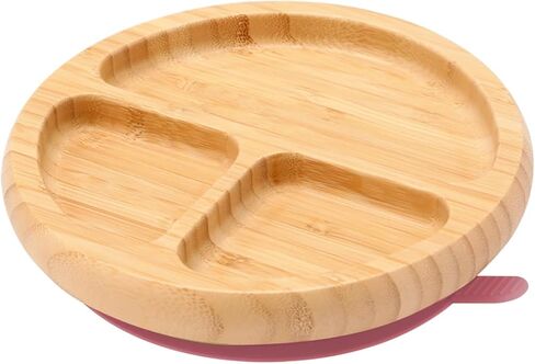 أطباق من الخيزران للأطفال والرضع، طبق شفط من الخيزران لتغذية وفطام الأطفال in Kuwait