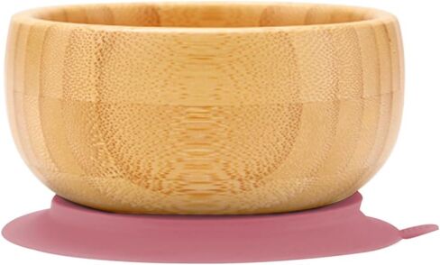 أطباق من الخيزران للأطفال والرضع، طبق شفط من الخيزران لتغذية وفطام الأطفال in Kuwait