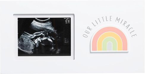 My First Year Hinged Picture Frame, Baby's First Twelve Months Photo Collage and Gender Neutral Keepsake, New Mom Gift and Nursery Décor, I Love You To The Moon And Back in Saudi Arabia