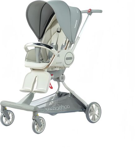 Baby Stroller,Lightweight Travel Strollers,High Landscape 360°Reverse,Adjustable Backrest,Foldable,UV Protection,5-Point Harness,Pram Stroller for Infant Newborn Toddler,Age 0-36month Black in Saudi Arabia