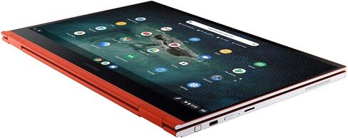 SAMSUNG 13.3" Galaxy Chromebook Laptop Computer w/ 256GB Storage, 8GB RAM, 4K AMOLED Touchscreen Display, HD Intel Core I-5 Processor, Ultra Slim, US Warranty, Fiesta Red in Saudi Arabia