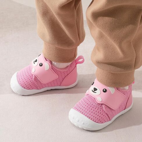 أحذية مشي للأطفال من FEETCITY، أحذية واسعة للأطفال للأولاد والبنات، أحذية رياضية للرضع، أحذية قابلة للتنفس للأطفال الصغار، أحذية حافية القدم سهلة الارتداء in Kuwait