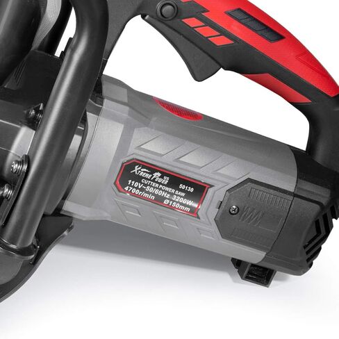 XtremepowerUS 2600W Electric Cutter Circular Saw Concrete Saw 14" Disc Angle Cutter Wet/Dry Circular Blade w/Guide Roller in Kuwait