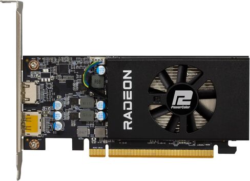 PowerColor Fighter AMD Radeon RX 6500 XT Gaming Graphics Card with 4GB GDDR6 Memory in Saudi Arabia
