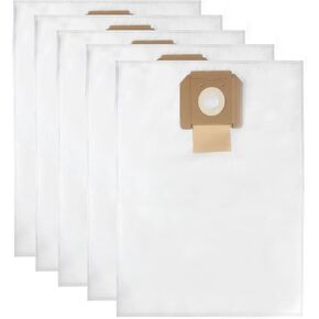 VB090F 5 Pack Fleece Filter Bags Fit for Bosch VAC090A VAC090AH VAC090S 9 Gallon Dust Extractor, Dust Collector Bags for Bosch Vacuum Replacement Parts