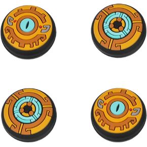 TIKOdirect Cute Thumb Grip Caps Compatible with Switch Joy-con/Switch OLED/Switch Lite, Kawaii Joystick Cap Grip 4PCS Soft Silicone Protective Ergonomic Button Cover, Green