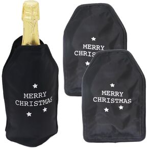 Wine Cooler | Bottle Cooler Fits 750ml and 1.5L Bottle | Wine Chilling Sleeves Ideal For Champagne Wine and Beer(2Pack yellow)