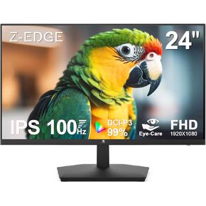 Z-Edge UG34 34" Ultrawide 2K Curved Gaming Monitor with 165Hz Refresh Rate, 21:9 Aspect Ratio, 1ms MPRT, 3440x1440 Resolution, 1500R Curvature, VA Panel, 178 Viewing Angles, AMD Freesync