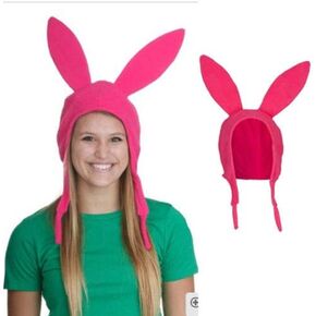 Bob's Burgers Louise Bunny Ears Hat, Easter Bunny Hat, Rabbit Long Ears Hat, Cute Rabbit Hats