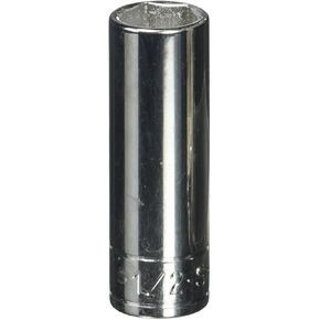 SK Tools USA 1/4-inch Drive - 10mm - Deep 6-Point Chrome Socket - 41706
