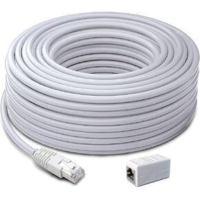 Swann Security Cat5 Ethernet Cable, NVR Extension Cord for PoE Camera, 100 Ft/30M, SWNHD-30MCAT5E