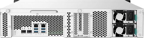 QNAP TS-1232PXU-RP-4G 12 Bay High-Speed SMB Rackmount NAS with Two 10GbE and 2.5GbE Ports, Redundant PSU in Saudi Arabia