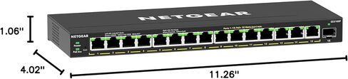 NETGEAR 8-Port Ultra60 PoE Multi-Gigabit Ethernet Plus Switch (MS108EUP) - Managed, with 4 x PoE++ and 4 x PoE+ @ 230W, Desktop or Wall Mount, and Limited Lifetime Protection in Saudi Arabia