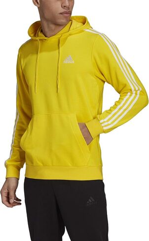 adidas Men's Essentials 3-Stripes French Terry Hoodie in Saudi Arabia