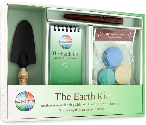 The Air Kit by Two Sage Sisters – Self Care Package for Women and Men with Airspinner, Breathing Cards, Notebook and Marker – Mindfulness and Healing Gifts for Relief and Meditation in Saudi Arabia