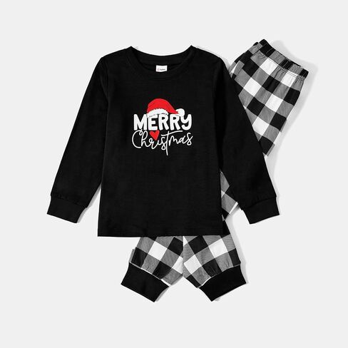 PATPAT Christmas Pajamas for Family Matching Sets Funny Glow In Dark Dinosaur Long Sleeve Plaid Pjs Sleepwear Sets in Saudi Arabia