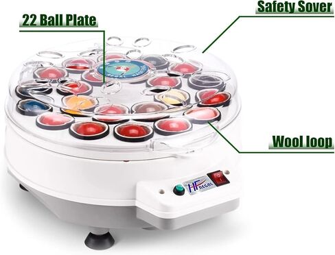 Automatic Pool Ball Polishing Cleaning Machine for 16/22 Balls, Electric Billiard Ball Cleaning Machine Billiards Cleaner Polisher 110V 180W in Saudi Arabia