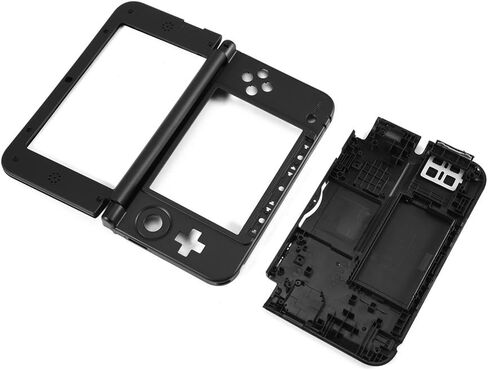 حافظة بديلة لغطاء 3DS XL لـ 3DS XL غطاء غطاء كامل لغطاء الغطاء طقم بديل واقي بقشرة صلبة غطاء حماية للبشرة لـ 3DS XL (أسود) in Saudi Arabia